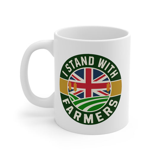 I Stand With British Farmers Mug